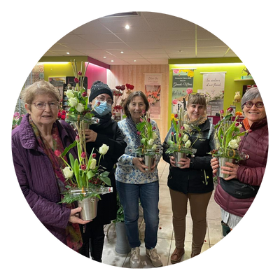 Atelier floral du mois de février